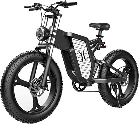 Amazon electric bicycle - Amazon.com : Electric Bicycle - Electric Bike for Adults 1000W with 48V 15Ah Removable Battery,30MPH, 55Miles Range, 20" x 4.0 Fat Tire Foldable Electric Bike with Dual Shock Absorber & Shamano 7 Speed : Sports & Outdoors